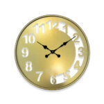 ساعت طلایی دیواری