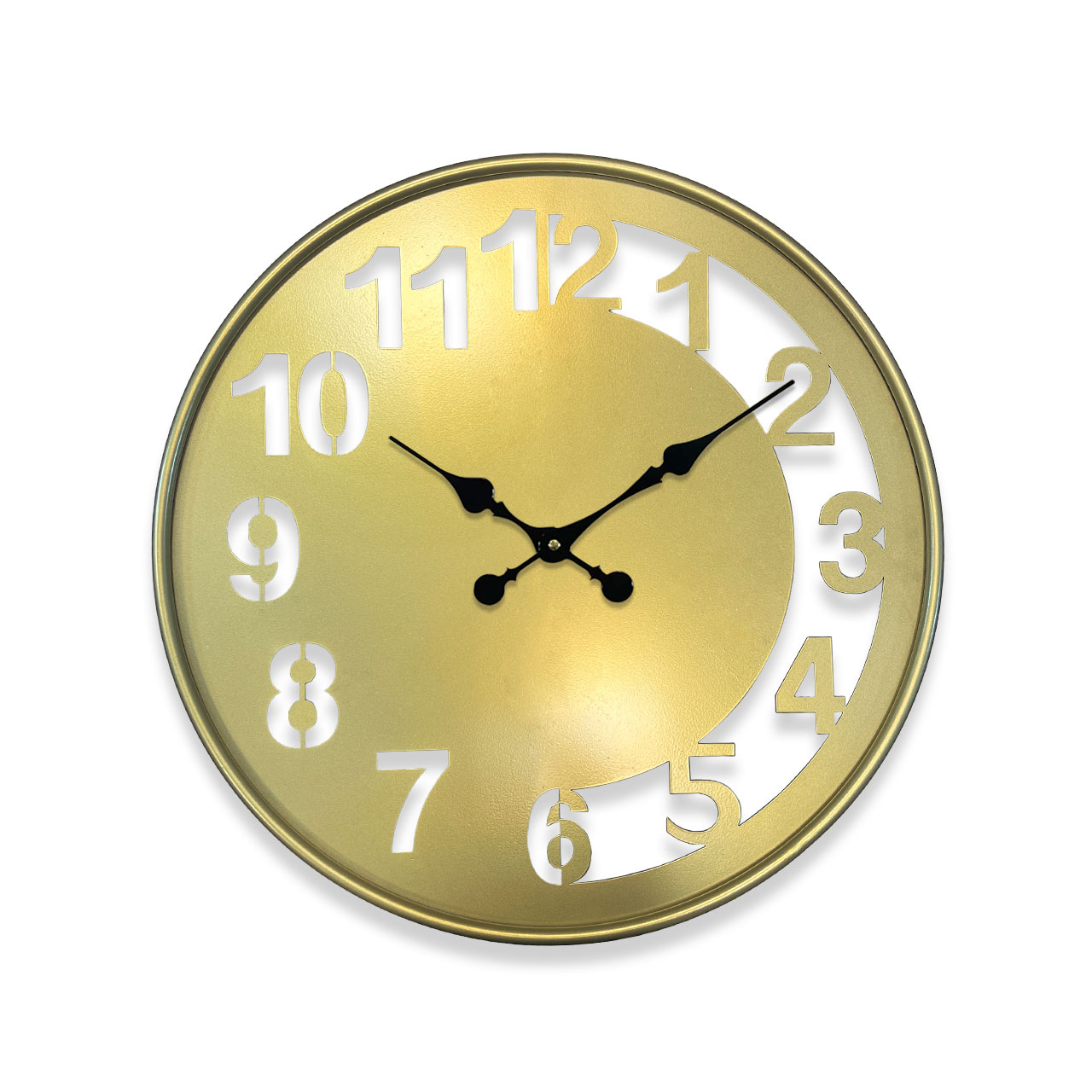 ساعت طلایی دیواری