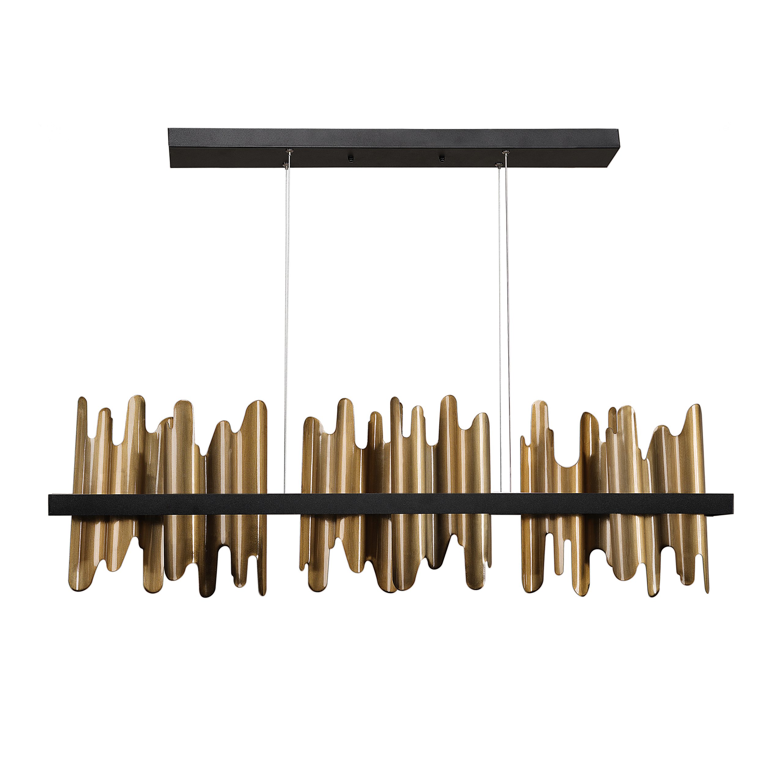 لوستر خطی و لاینر مدرن آرام لوستر با نور SMD